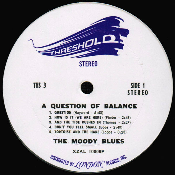 The Moody Blues : A Question Of Balance (LP, Album, P -)