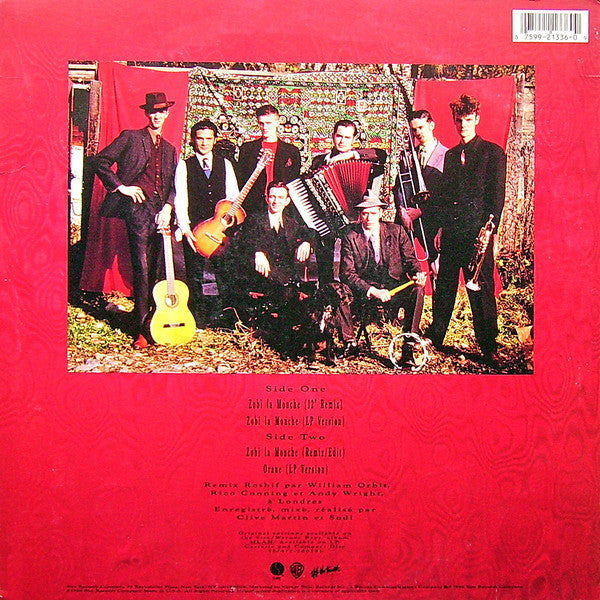 Les Negresses Vertes : Zobi La Mouche (12", Maxi)