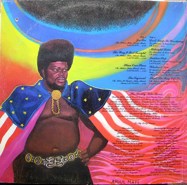 Buddy Miles : A Message To The People (LP, Album, Pre)