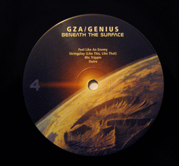 GZA : Beneath The Surface (2xLP, Album)