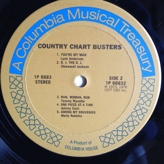 Various : Country Chart Busters (LP, Album, Comp)