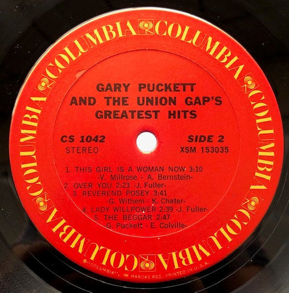 Gary Puckett & The Union Gap : Greatest Hits (LP, Comp, RP, San)