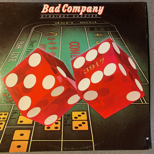 Bad Company (3) : Straight Shooter (LP, Album, PRC)