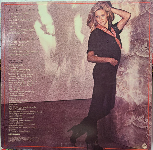 Olivia Newton-John : Totally Hot (LP, Album, Pin)