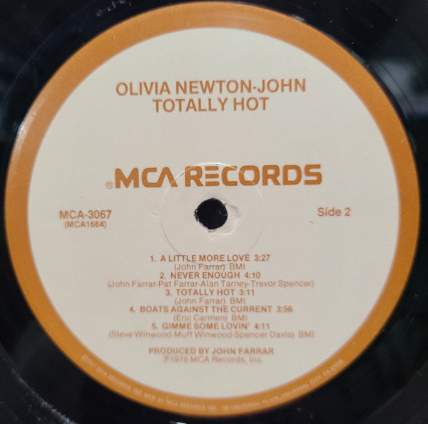 Olivia Newton-John : Totally Hot (LP, Album, Pin)