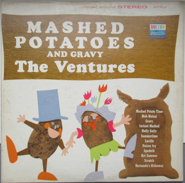 The Ventures : Mashed Potatoes And Gravy (LP, Album, RE)
