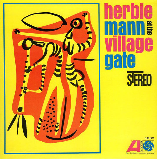 Herbie Mann : Herbie Mann At The Village Gate (LP, Album, RE, Pre)