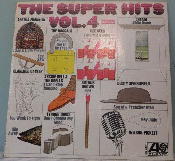 Various : The Super Hits Vol. 4 (LP, Comp, Ter)