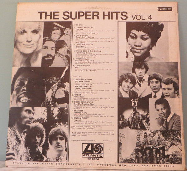Various : The Super Hits Vol. 4 (LP, Comp, Ter)