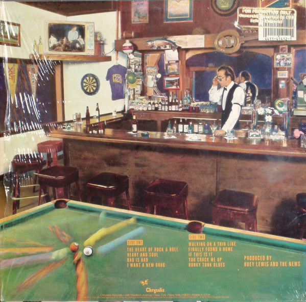 Huey Lewis And The News* : Sports (LP, Album, Car)