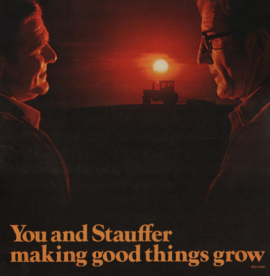 Various : You And Stauffer Making Good Things Grow (LP, Comp)