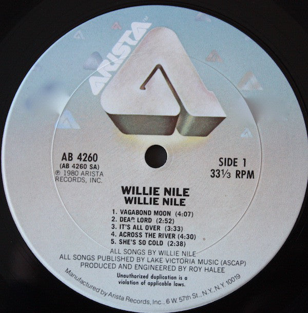 Willie Nile : Willie Nile (LP, Album, CSM)