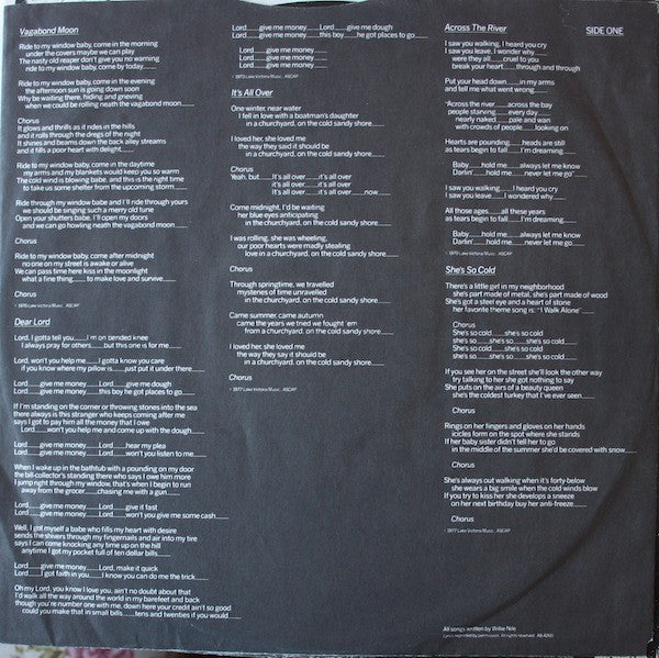 Willie Nile : Willie Nile (LP, Album, CSM)