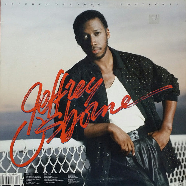 Jeffrey Osborne : Emotional (LP, Album, B)