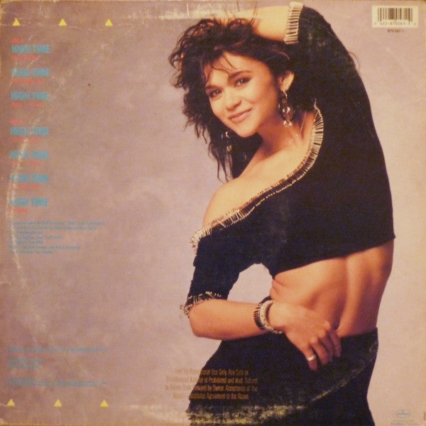 Nia Peeples : High Time (12", Single, Promo)