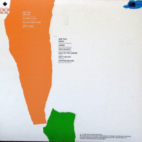 Genesis : Abacab (LP, Album, COR)