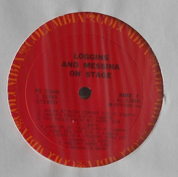 Loggins And Messina : On Stage (2xLP, Album, Gat)