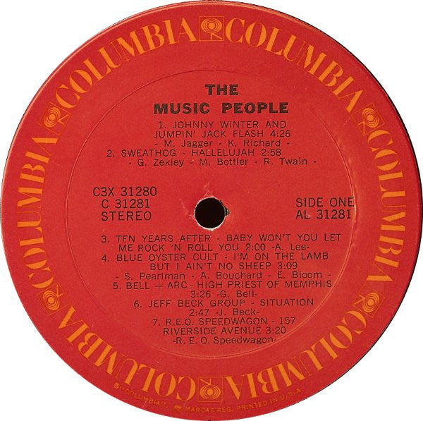 Various : The Music People (3xLP, Comp, Tri)