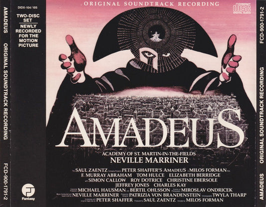 Neville Marriner*, Academy Of St. Martin-In-the-Fields* : Amadeus (2xCD, Album)