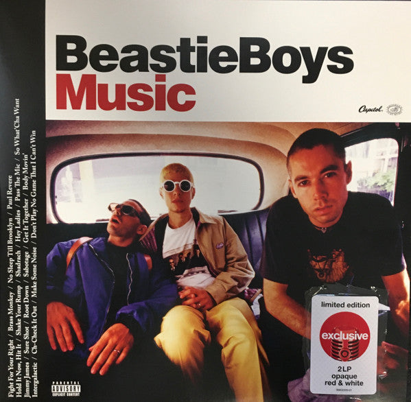 Beastie Boys : Beastie Boys Music (LP, Red + LP, Whi + Comp, Ltd)