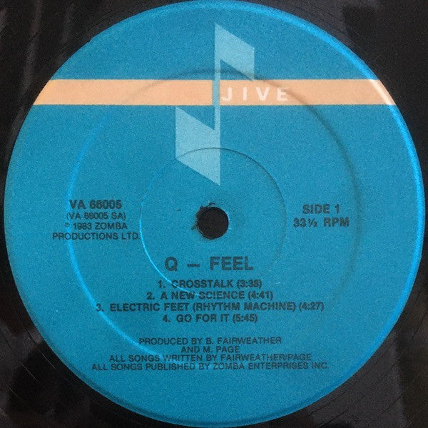 Q-Feel : Q-Feel (LP, Album, RE)