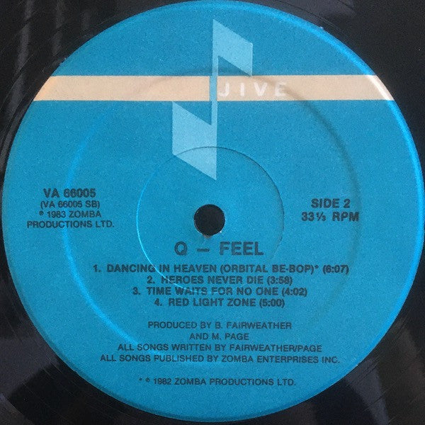 Q-Feel : Q-Feel (LP, Album, RE)
