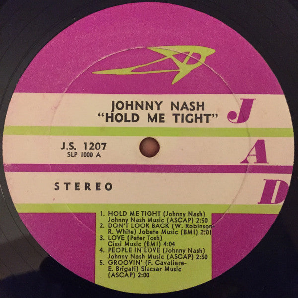 Johnny Nash : Hold Me Tight (LP, Album)