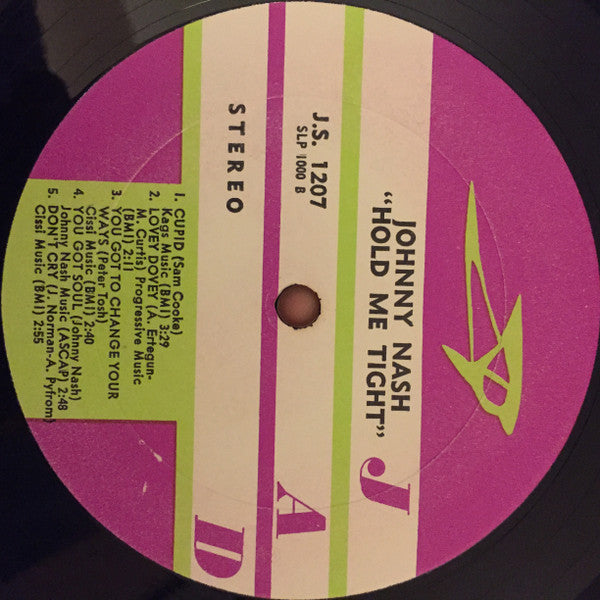 Johnny Nash : Hold Me Tight (LP, Album)