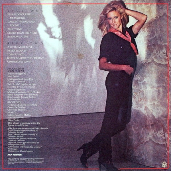 Olivia Newton-John : Totally Hot (LP, Album, Pin)