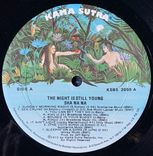 Sha Na Na : The Night Is Still Young (LP, Album, RP, Gol)