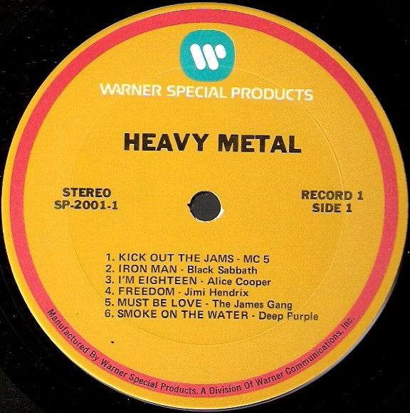 Various : Heavy Metal - 24 Electrifying Performances (2xLP, Comp, Ind)