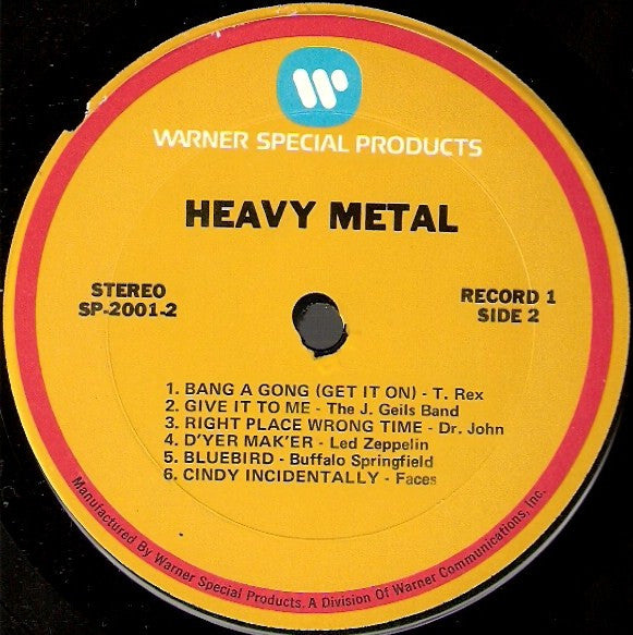 Various : Heavy Metal - 24 Electrifying Performances (2xLP, Comp, Ind)