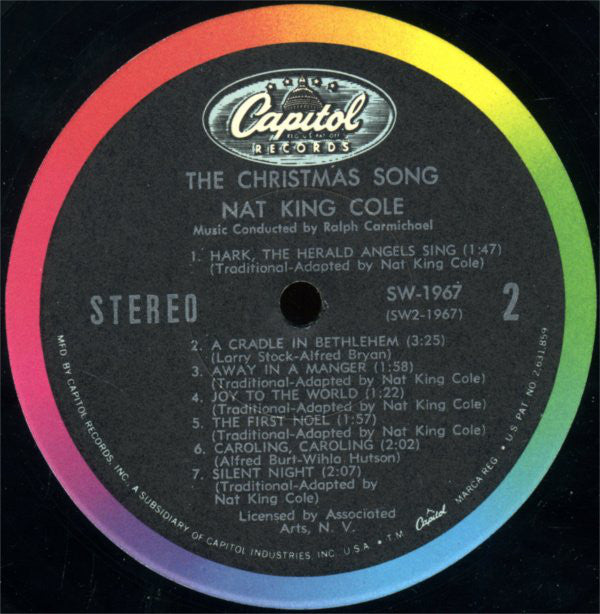 Nat King Cole : The Christmas Song (LP, Album, RE, Los)