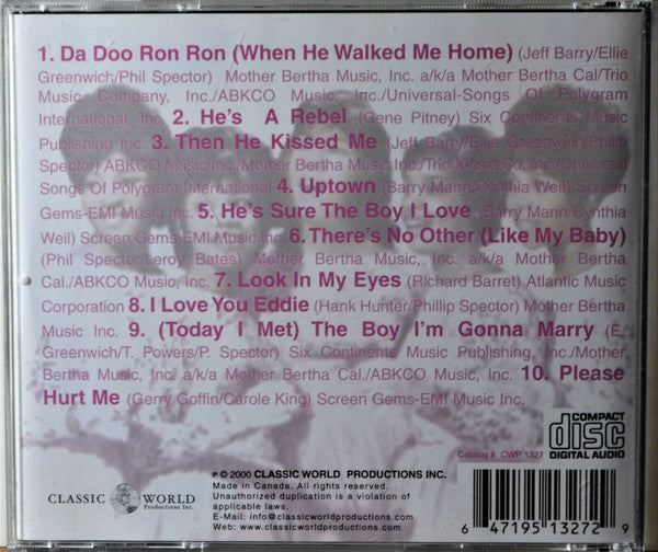 The Crystals : Greatest Hits (CD, Comp, RE)