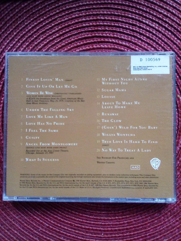 Bonnie Raitt : The Bonnie Raitt Collection (CD, Comp, Club, RM, BMG)