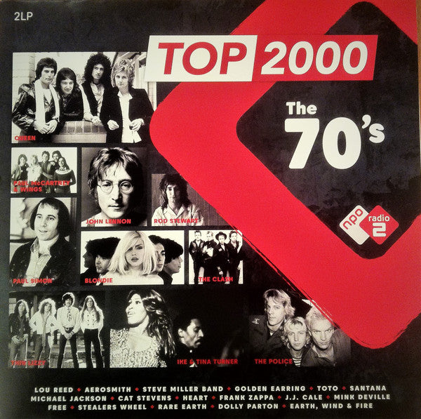 Various : Top 2000: The 70's (2xLP, Comp, Ltd, Num, Gre)