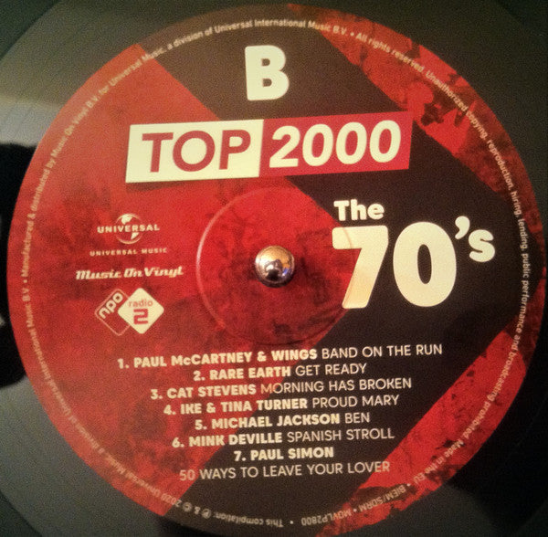 Various : Top 2000: The 70's (2xLP, Comp, Ltd, Num, Gre)