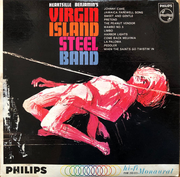 Heartsille Benjamin's Virgin Island Steel Band* : Heartsille Benjamin's Virgin Island Steel Band  (LP, Album, Mono)
