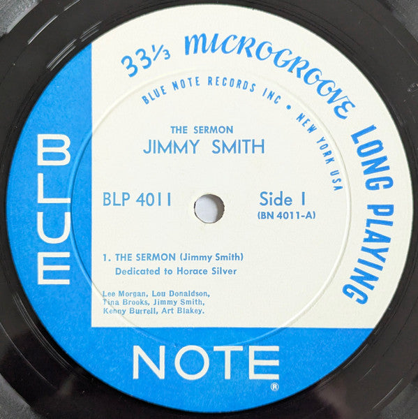 Jimmy Smith : The Sermon! (LP, Album, Mono, NY )