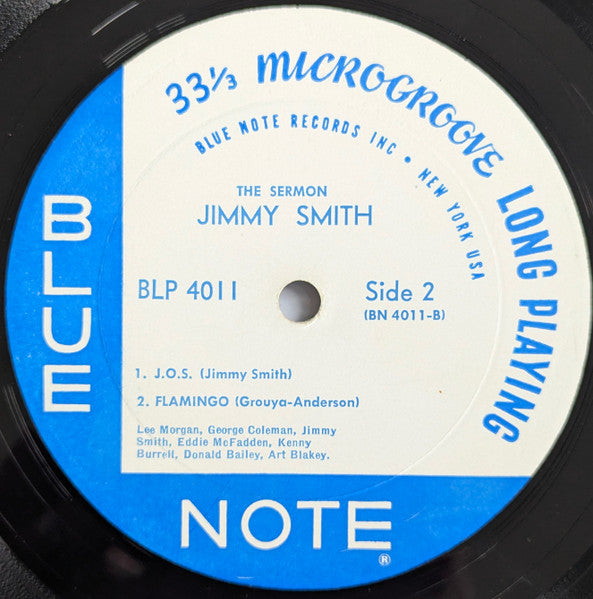 Jimmy Smith : The Sermon! (LP, Album, Mono, NY )