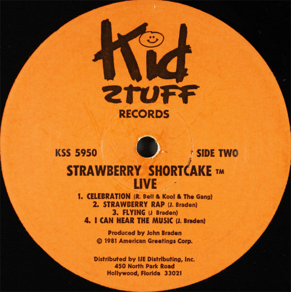 Strawberry Shortcake : Strawberry Shortcake Live (LP, Album)