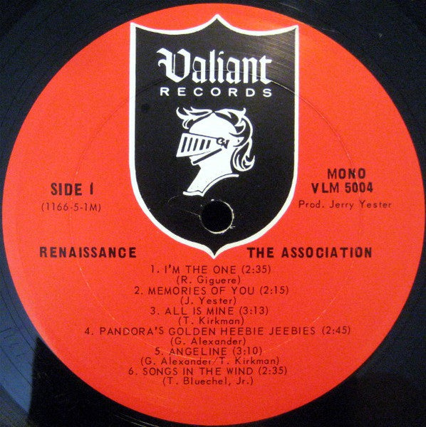 The Association (2) : Renaissance (LP, Album, Mono)