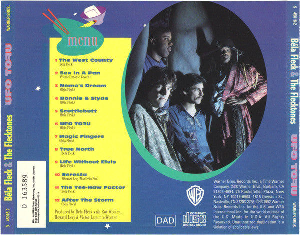 Béla Fleck & The Flecktones : UFO TOFU (CD, Album, Club)