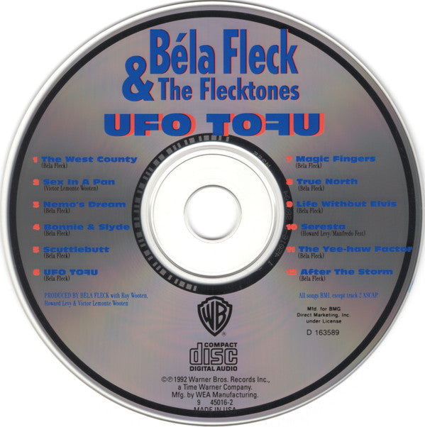 Béla Fleck & The Flecktones : UFO TOFU (CD, Album, Club)