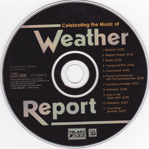 Various : Celebrating The Music Of Weather Report (CD, Album)