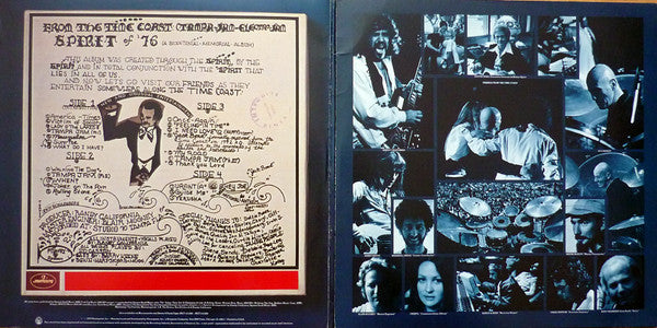 Spirit (8) : Spirit Of '76 (2xLP, Album, Ter)