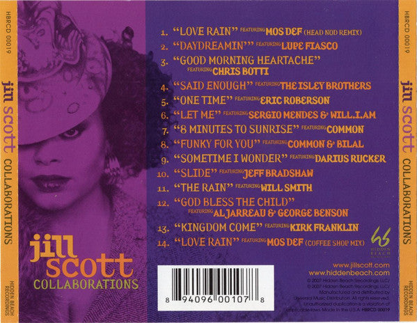Jill Scott : Collaborations (CD, Comp + CD, Smplr)