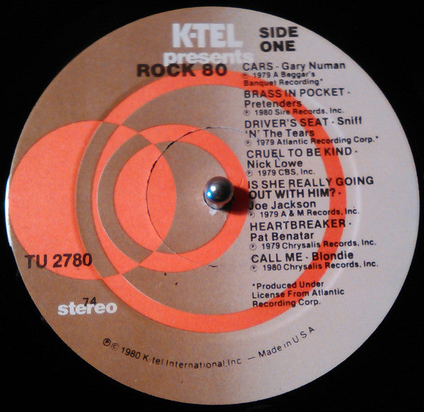 Various : Rock 80 (LP, Comp, 74)