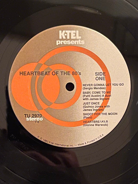 Various : Heartbeat Of The 80's (LP, Comp, 70)