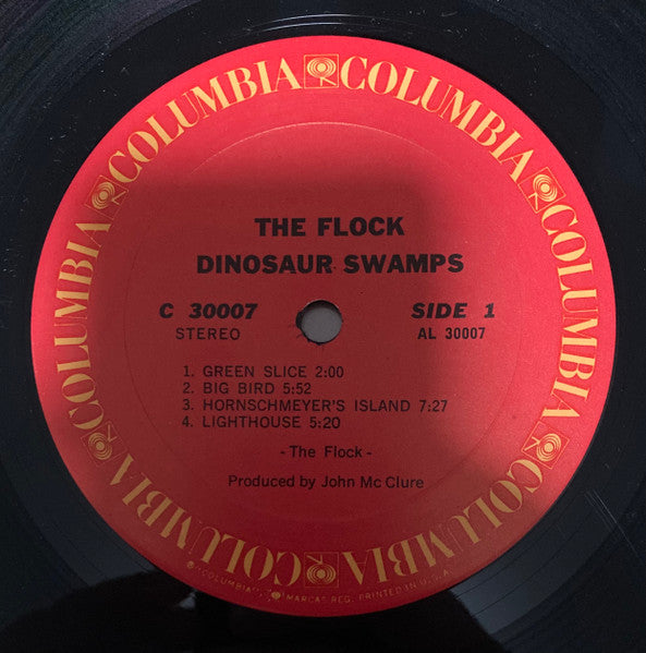The Flock : Dinosaur Swamps (LP, Album, Ter)